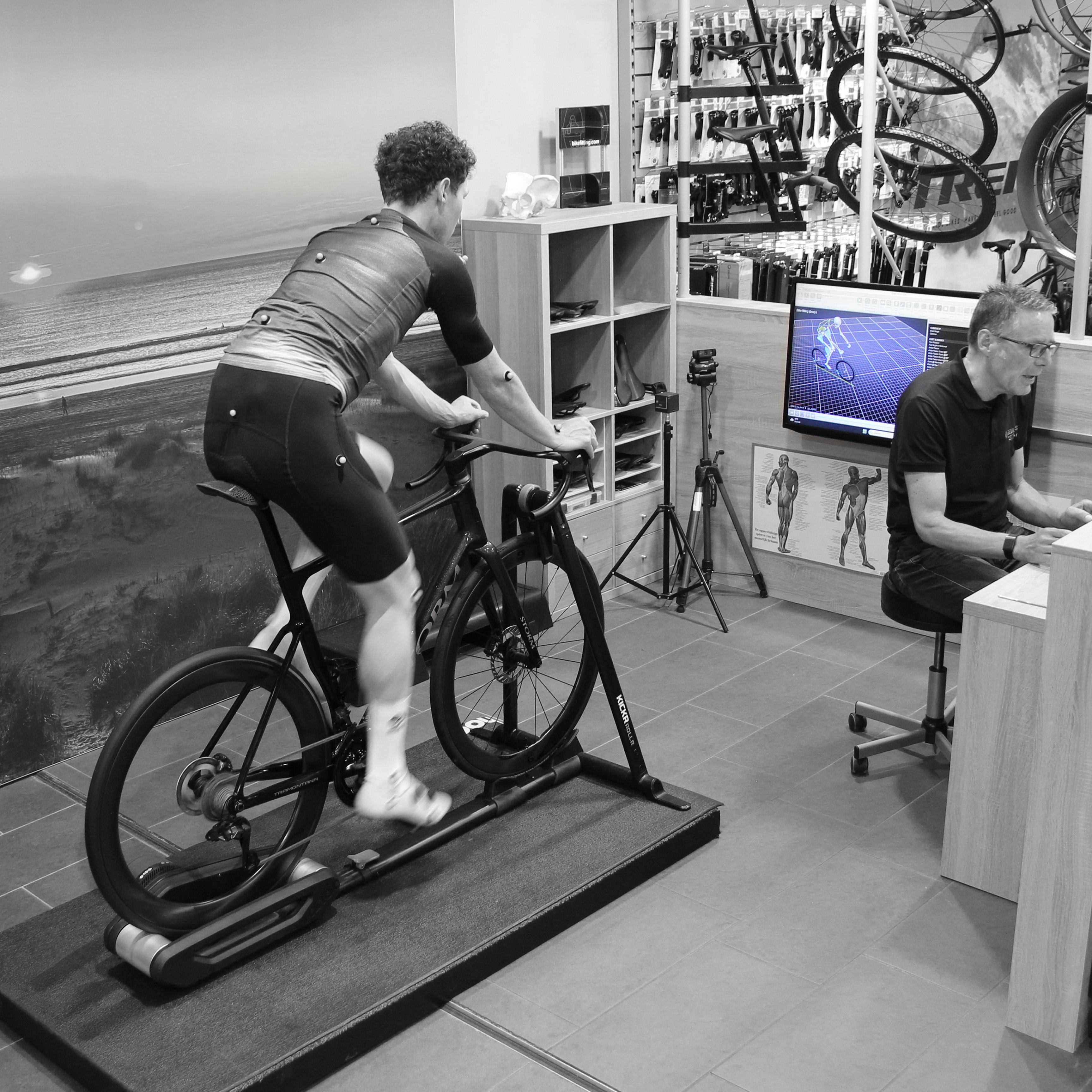3d bikefit dynamic bikefit. bikefitting door marcel beukers met rick van breda